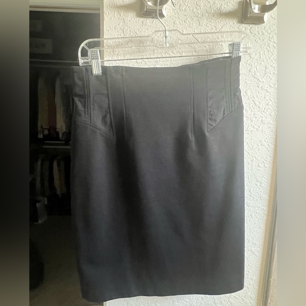 Classic Black Pencil Skirt